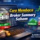 9 broker summary saham