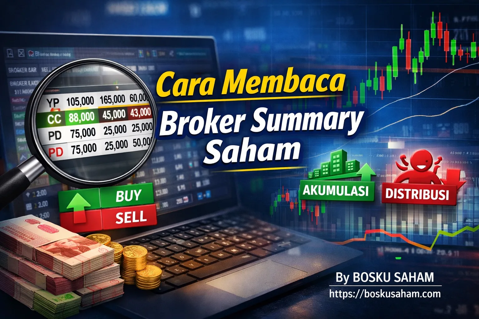 9 broker summary saham