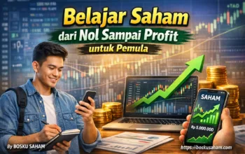 Belajar Saham dari Nol Sampai Profit untuk Pemula (Panduan Lengkap & Praktis)