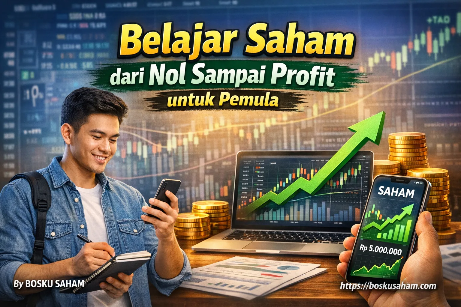 Belajar Saham dari Nol Sampai Profit