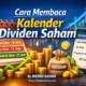 Cara Membaca Kalender Dividen Saham