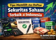 Tips Memilih dan Daftar Sekuritas Saham Terbaik di Indonesia (Panduan Pemula)