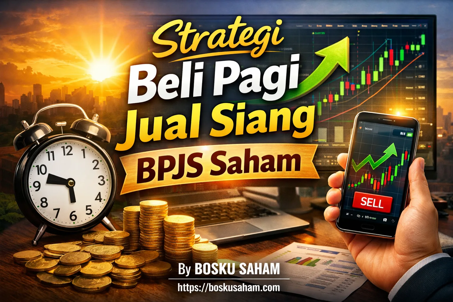 Strategi Beli Pagi Jual Siang BPJS Saham