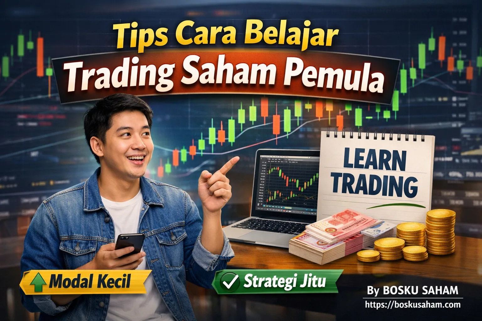 Tips Cara Belajar Trading Saham Pemula