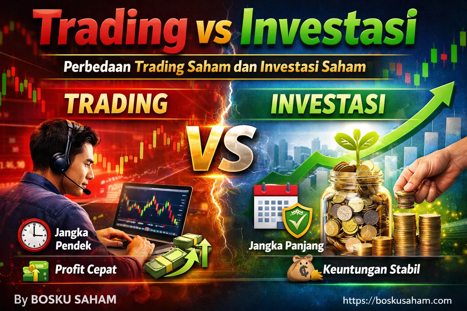 Trading vs Investasi
